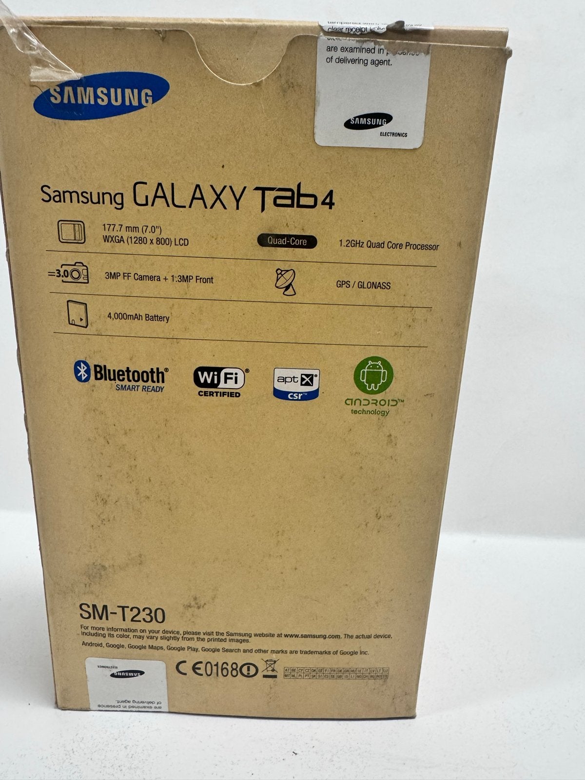 Samsung Galaxy Tab 4 SM-T230 7.0" Wi-Fi 8GB ZwartNIEUW, Ophalen of Verzenden, Wi-Fi, Gps, Nieuw