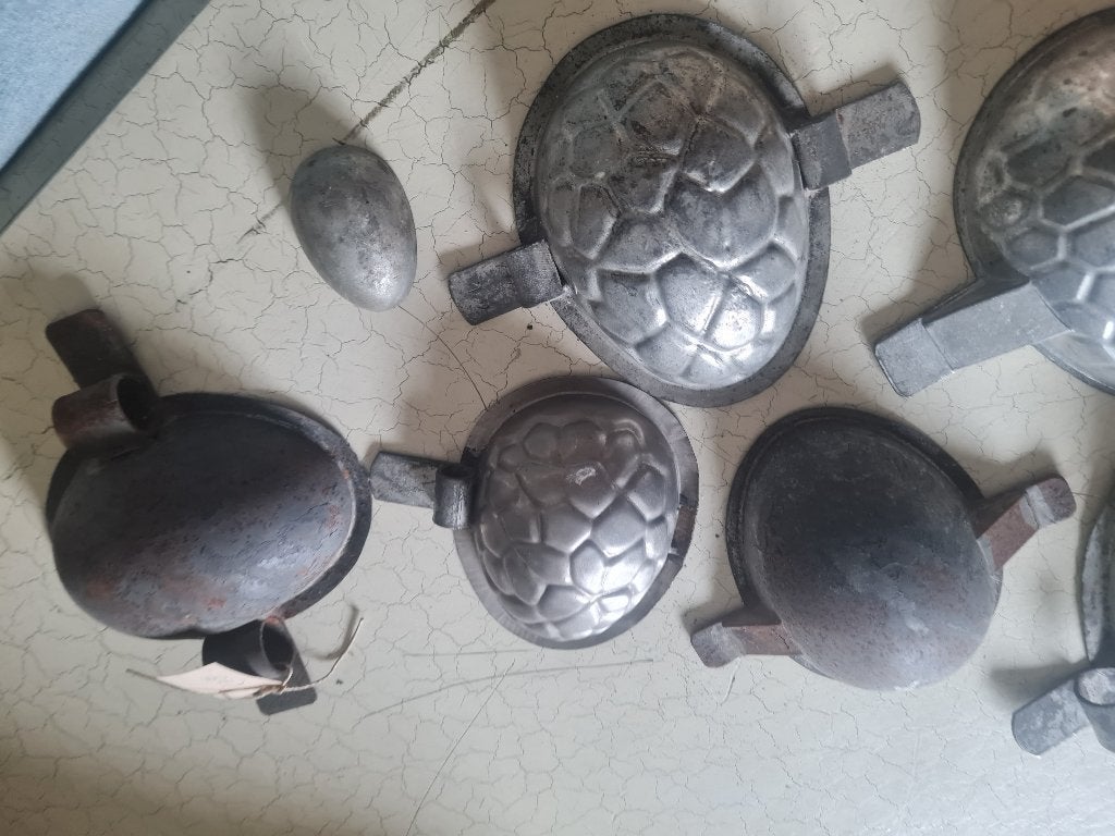 Antieke chocolade mallen 7 stuks voor 14.95, Ophalen of Verzenden