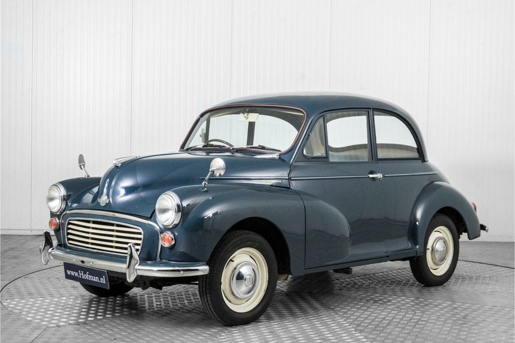 Morris MORRIS MINOR 1000 (bj 1967), Auto's, Overige Auto's, Bedrijf, Te koop, Benzine, Sedan, Handgeschakeld, Geïmporteerd, Blauw