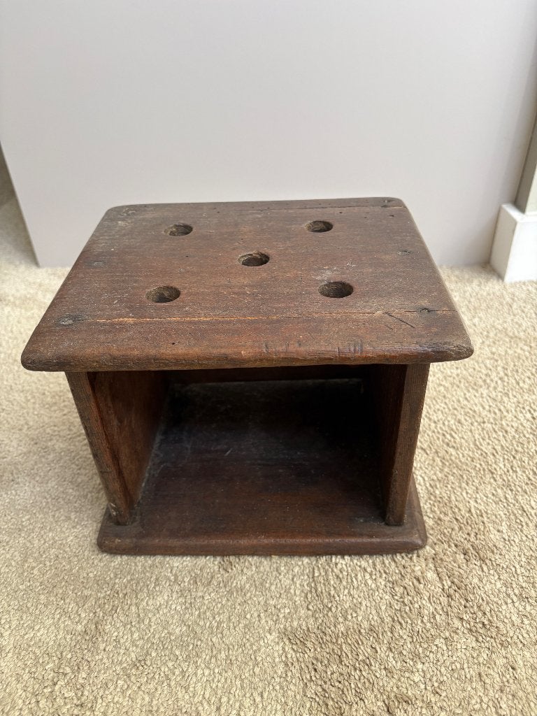 Houten voetstoof, Ophalen of Verzenden