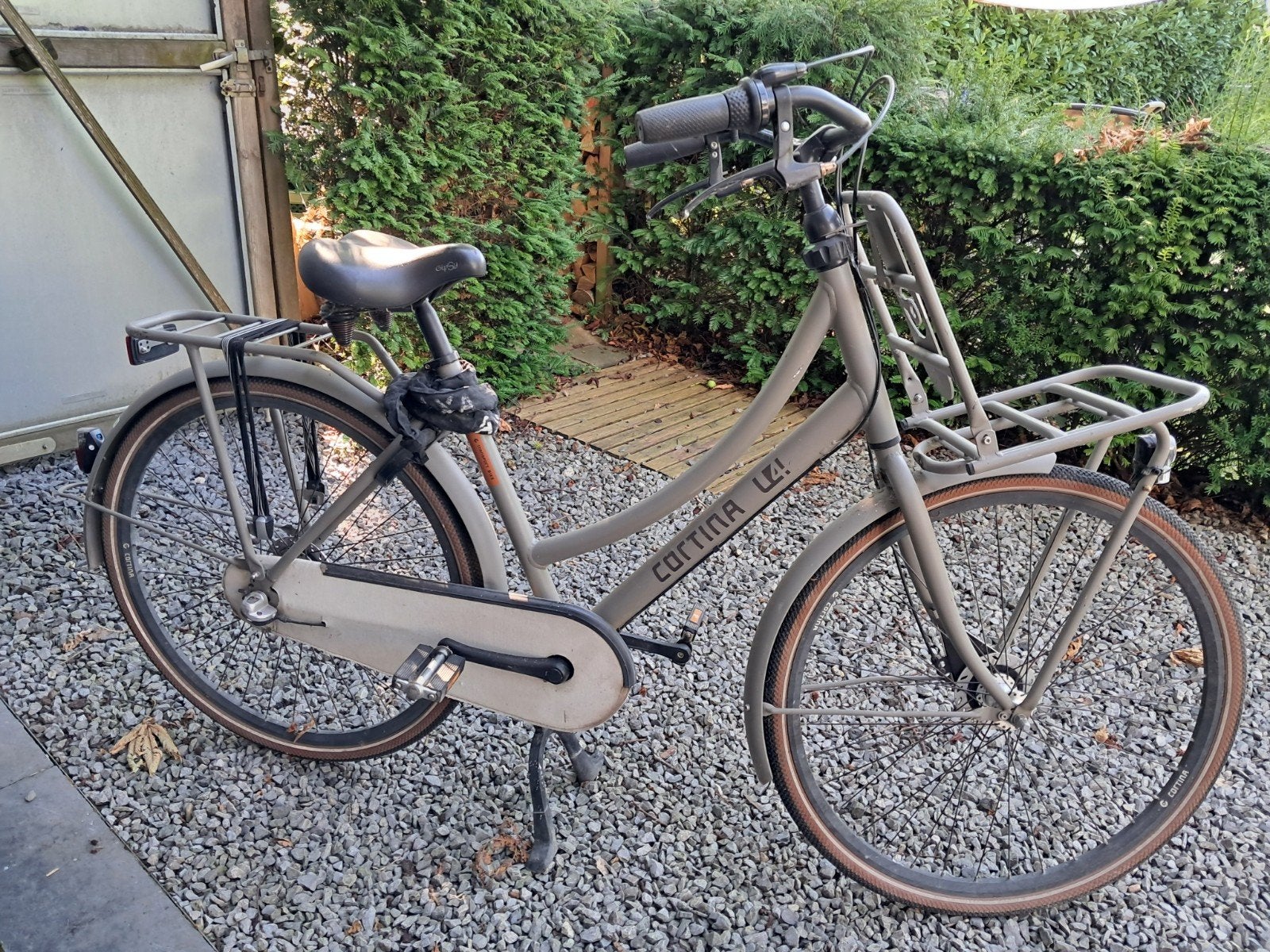 Cortina Transporter U4 Damesfiets - Gebruikt, Fietsen en Brommers, Fietsen | Dames | Damesfietsen, Gebruikt, Versnellingen, 50 tot 53 cm