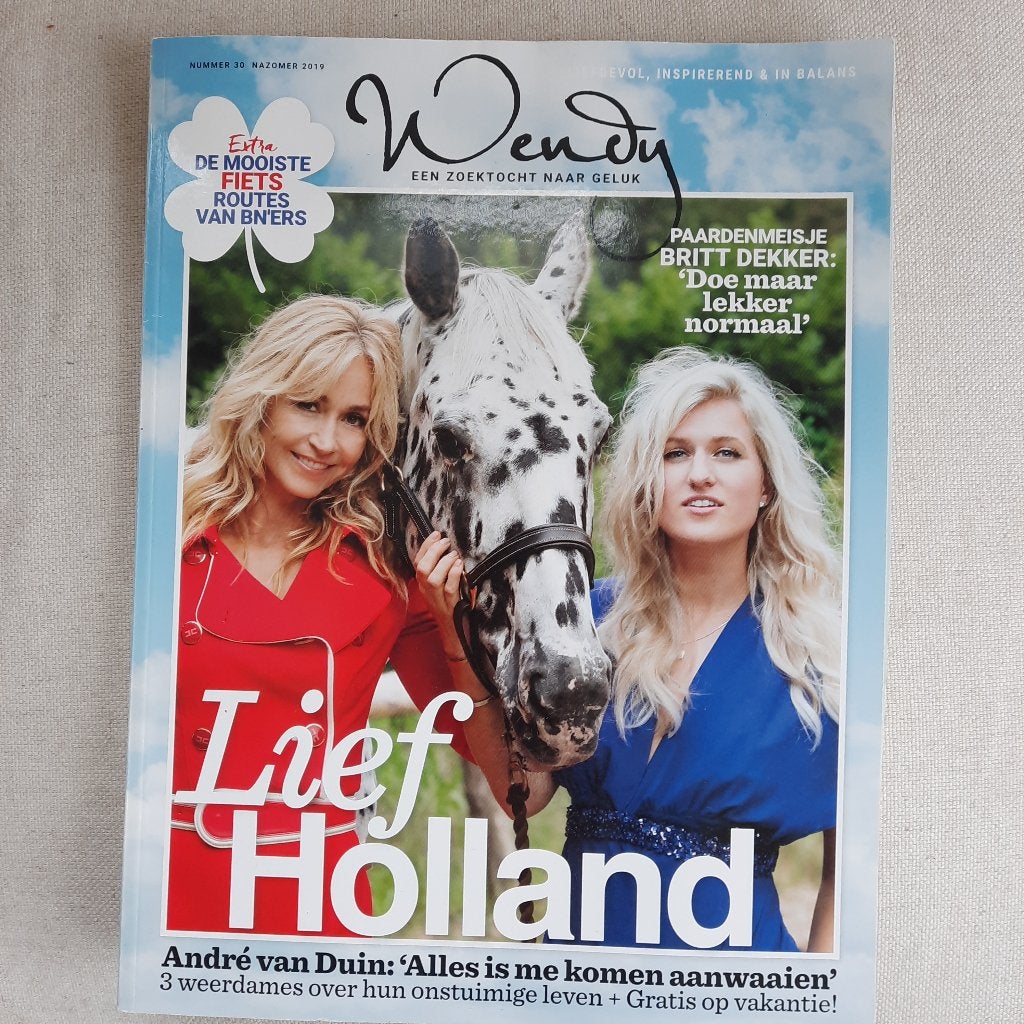 Wendy Glossy nummer 30 Nazomer 2019, Ophalen of Verzenden, Zo goed als nieuw