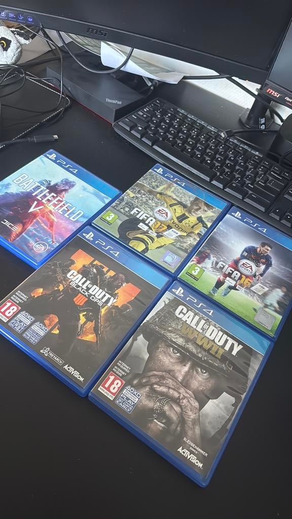 Playstation 4 spellen, Ophalen, Zo goed als nieuw, Sport, 3 spelers of meer