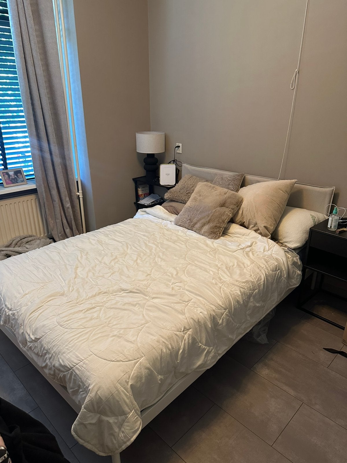 ikea bed (MOET WEG!!!), Ophalen, Zo goed als nieuw, Eenpersoons