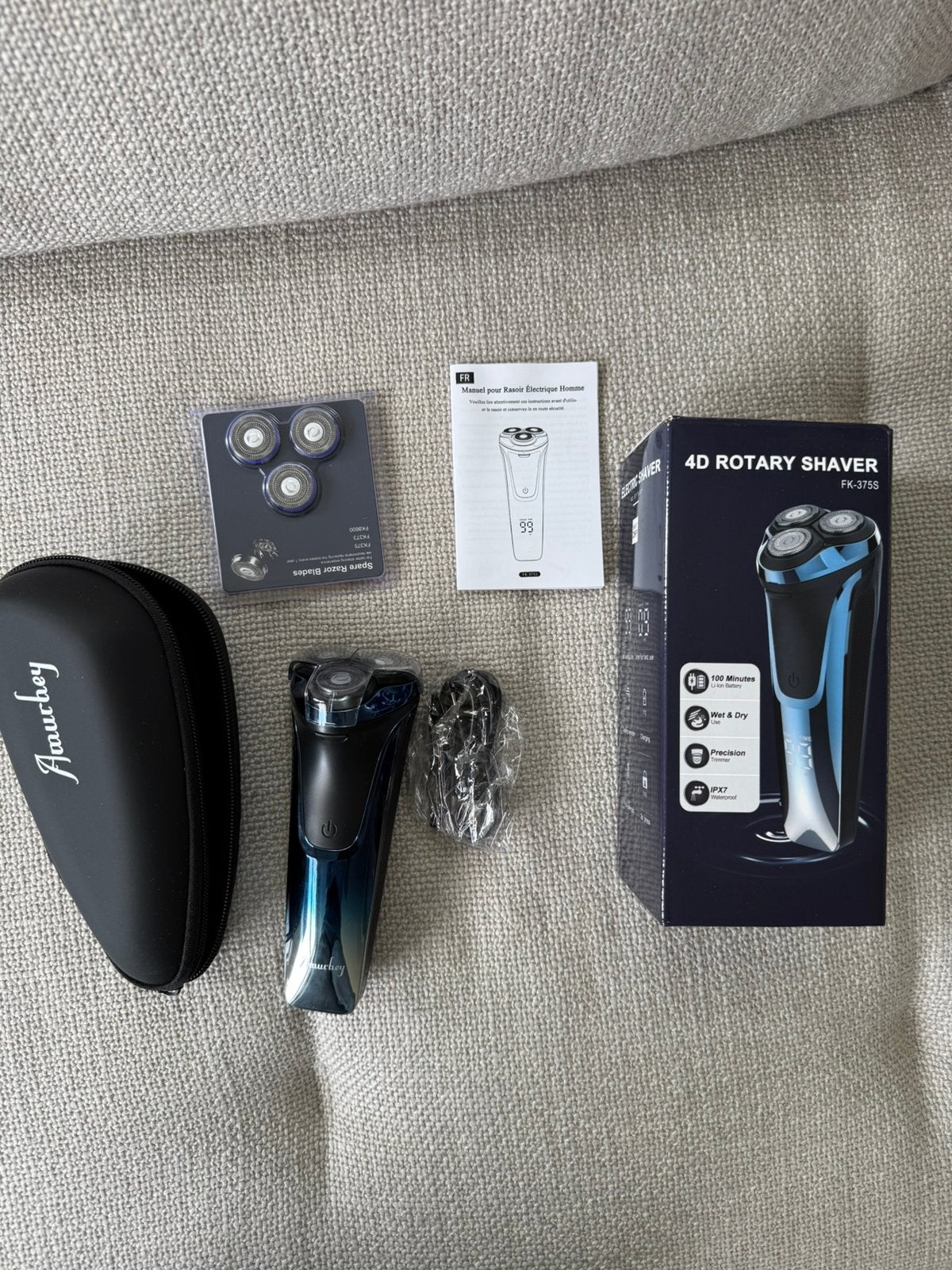 Scheerapparaat 4D Rotary Shaver, Ophalen of Verzenden, Nieuw, Scheren en Epileren