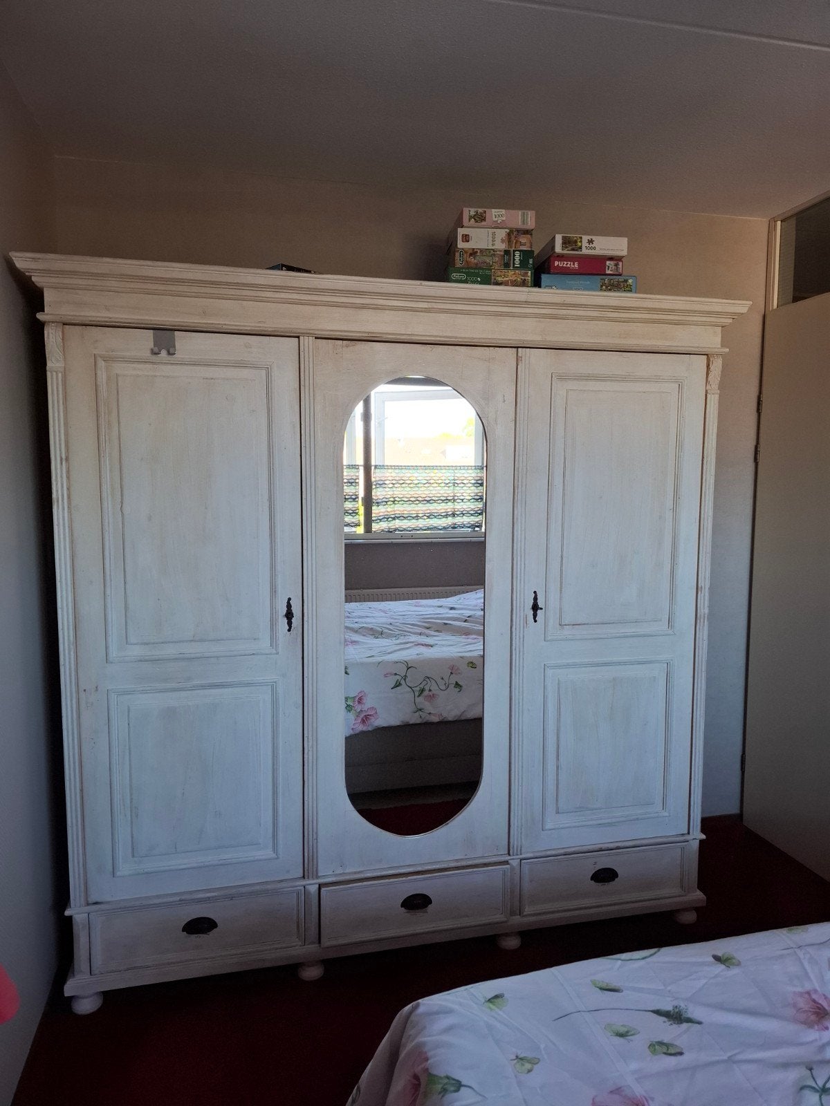 Complete Slaapkamer Set., Huis en Inrichting, Kasten | Kledingkasten, Gebruikt, 200 cm of meer, 200 cm of meer, 50 tot 75 cm, Met lade(s)