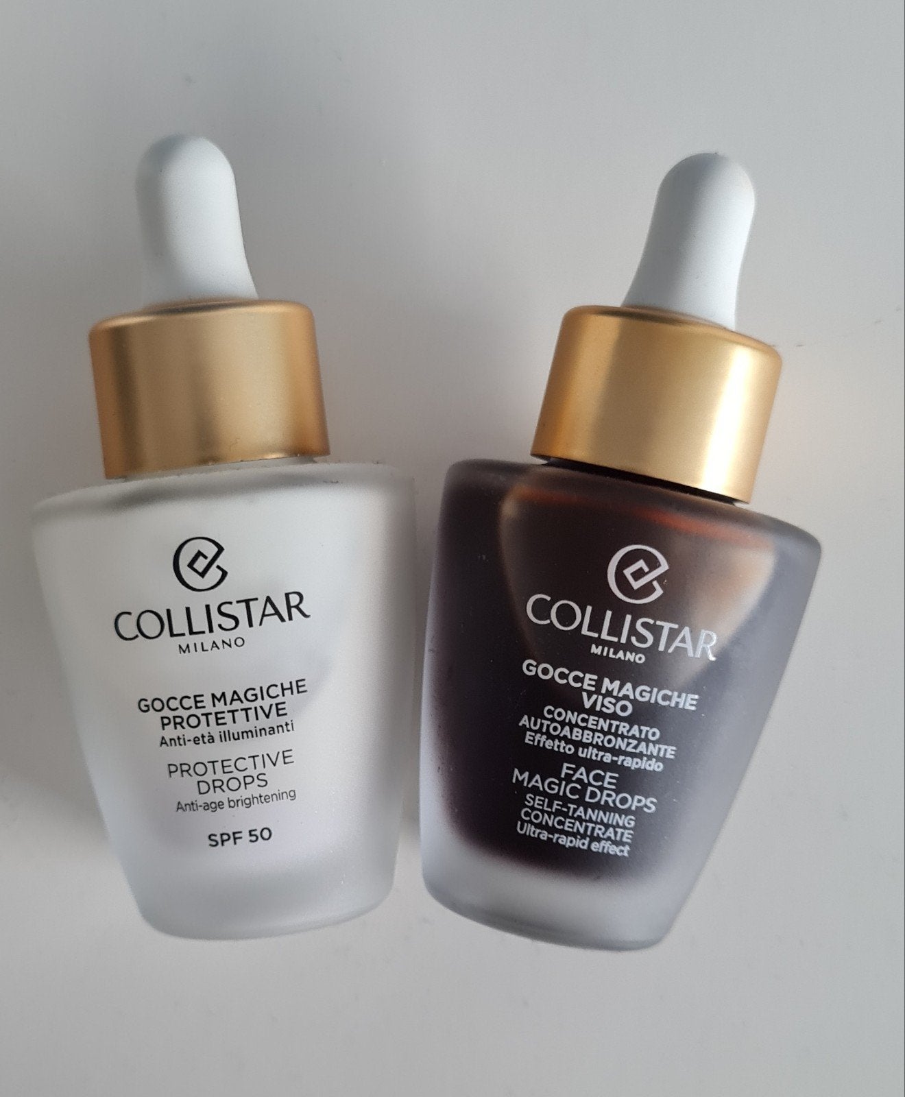 Set Collistar Magische Druppels: Beschermend & Zelfbruinend, Overige kleuren, Gehele gezicht, Nieuw, Ophalen of Verzenden