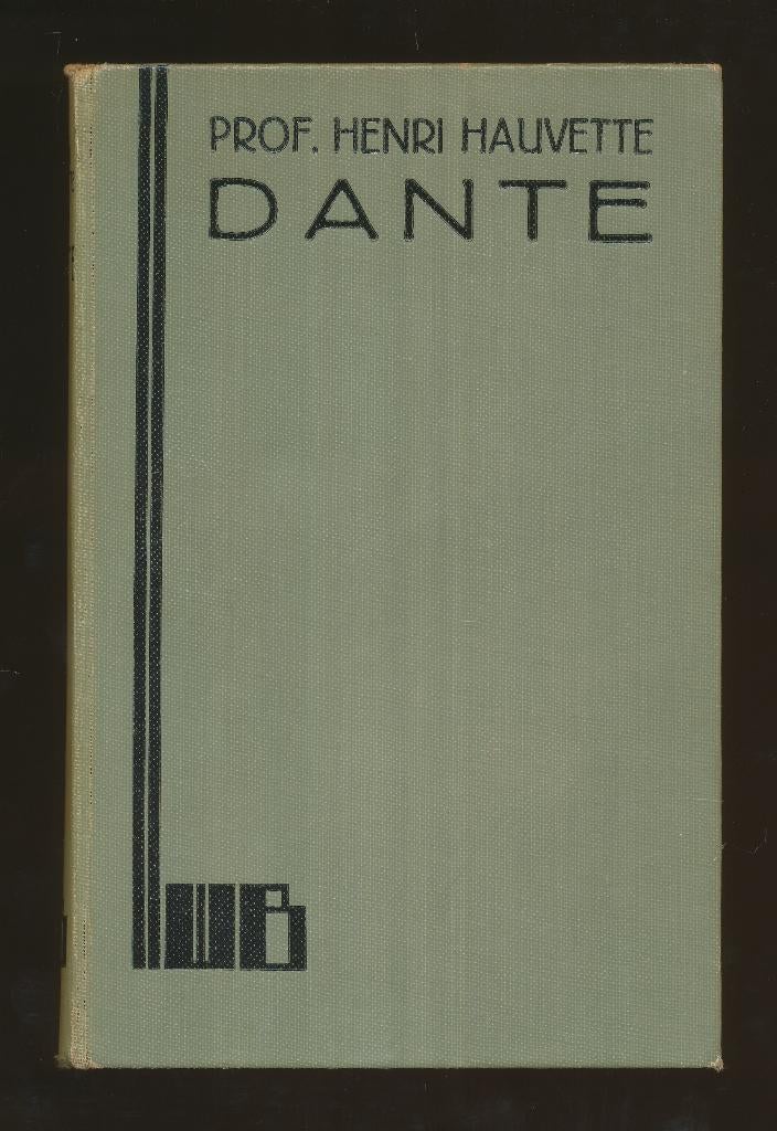 HAUVETTE, H: Dante: tot de studie der Divina Commedia, Ophalen of Verzenden, HAUVETTE, H