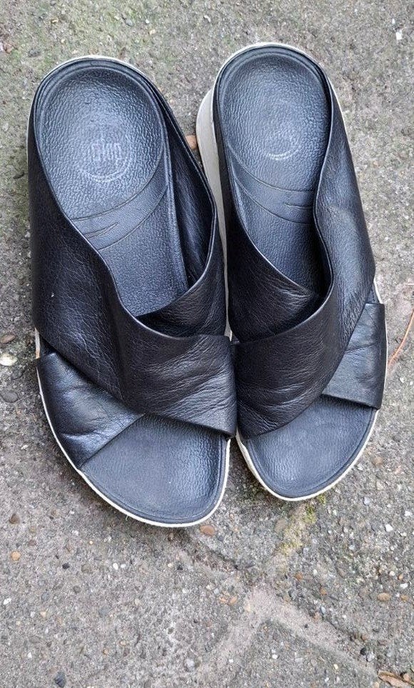 fitflop 38, Ophalen of Verzenden, Zo goed als nieuw, Zwart, Sneakers of Gympen