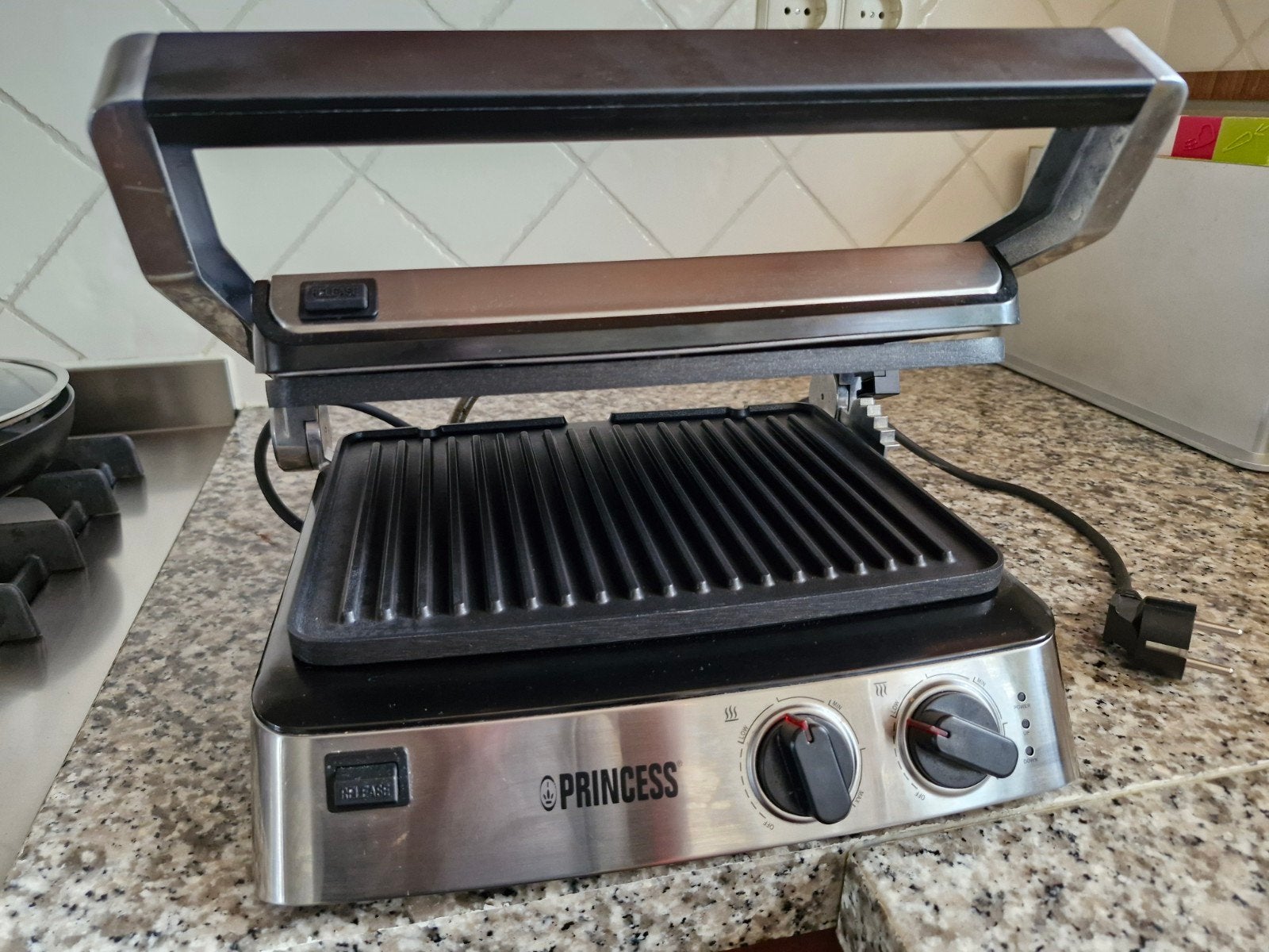 Princess Contactgrill - 2000W, 34x32 cm, Ophalen