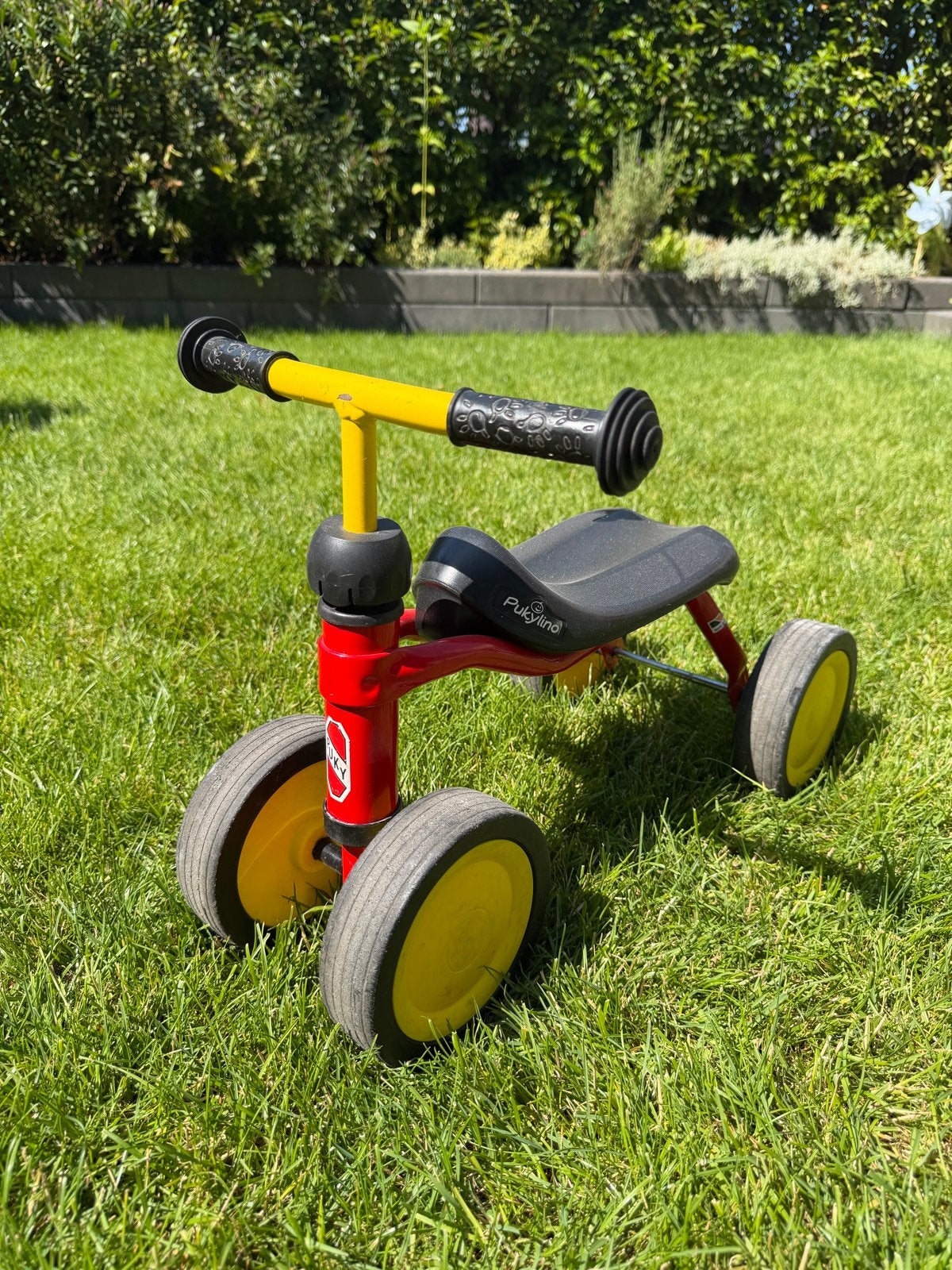 Puky Pukylino loopfietsje rood/geel, Kinderen en Baby's, Speelgoed | Buiten | Voertuigen en Loopfietsen, Ophalen, Gebruikt, Loopfiets