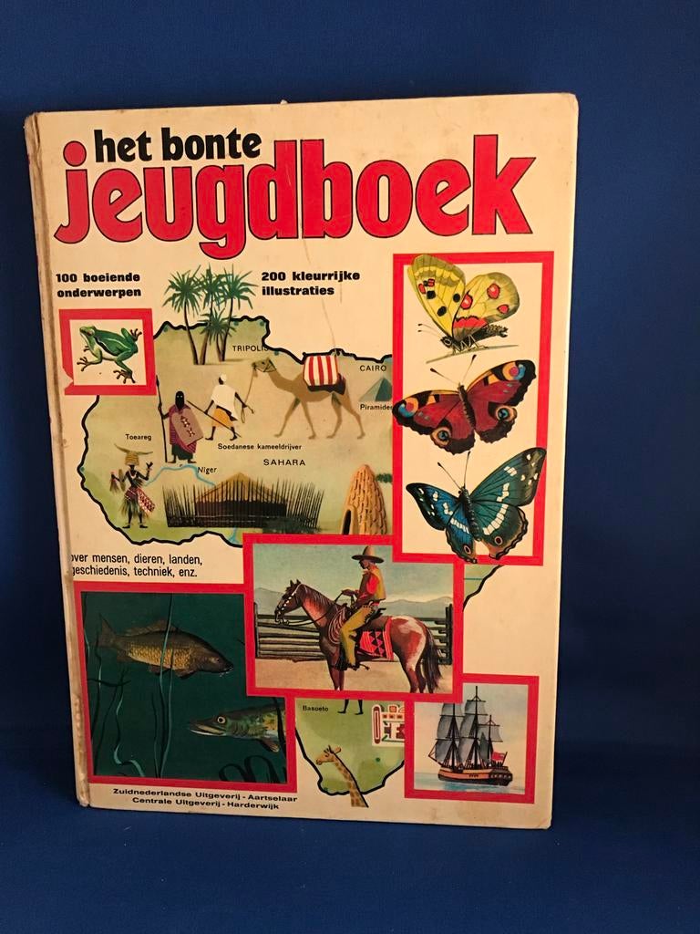 Het Bonte Jeugdboek: 100 onderwerpen, 200 illustraties, Boeken, Ophalen, Gelezen, Non-fictie