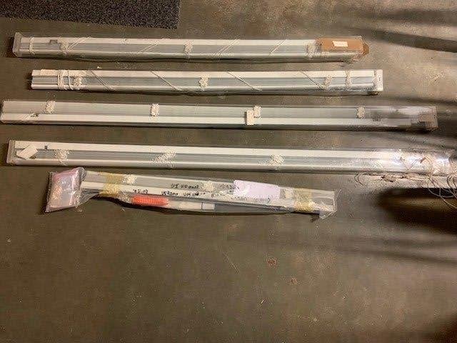 Aluminium jaloezieën witte, Ophalen of Verzenden, Nieuw, Jaloezie