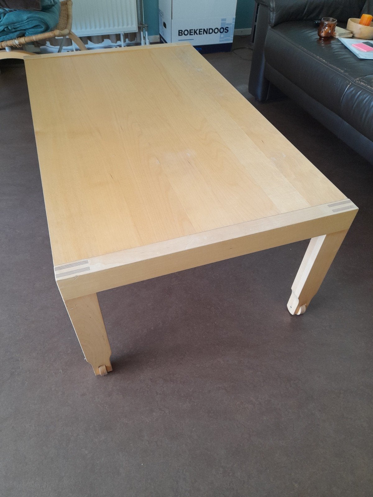 salontafel ikea, Ophalen, Gebruikt, 100 tot 150 cm, 50 tot 100 cm