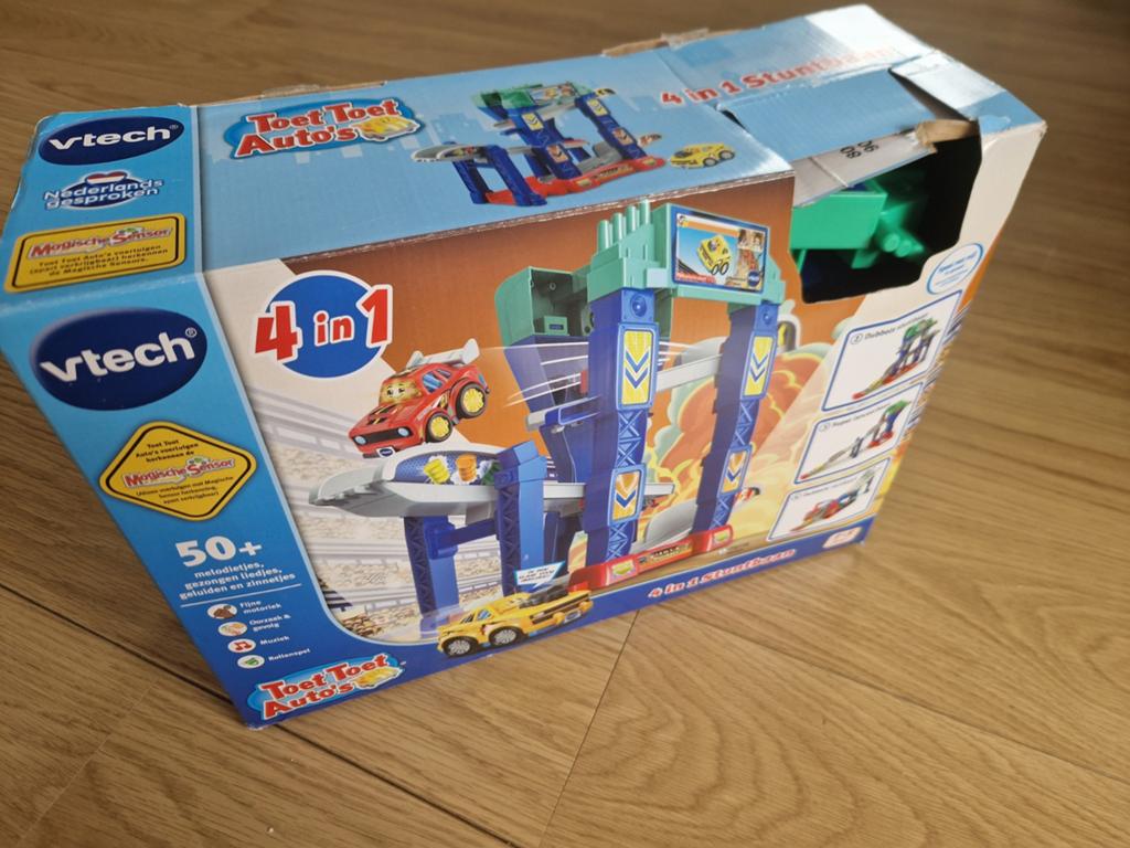 VTech Toet Toet Auto's 4-in-1 Stuntbaan, Ophalen, Gebruikt