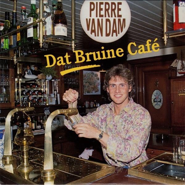 PIERRE VAN DAM CD SINGLE DAT BRUINE CAFE, Cd's en Dvd's, 6 singles of meer, Ophalen of Verzenden, Zo goed als nieuw, Pop