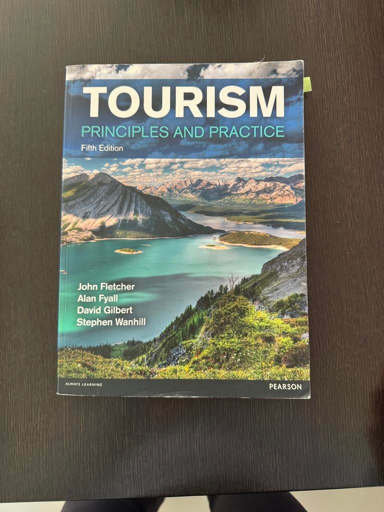 Tourism principles and practice, Ophalen of Verzenden, Beta, Gelezen, HBO
