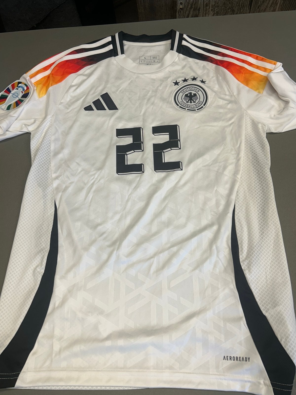 Duitsland Thuisshirt EK 2024 - Nieuw met Mayer 22 bedrukking, Maat S, Ophalen, Nieuw, Shirt