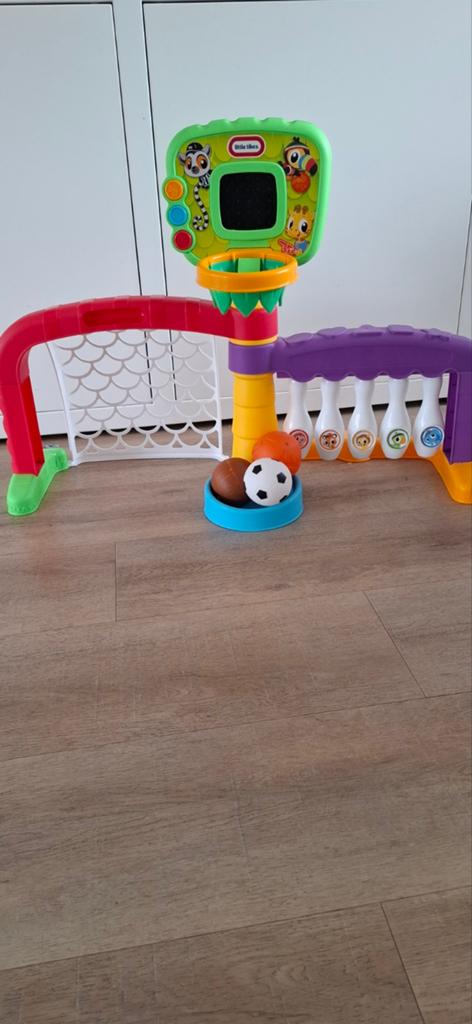 Little Tikes 3-in-1 Sportcentrum., Ophalen, Zo goed als nieuw, Overige typen, Met geluid