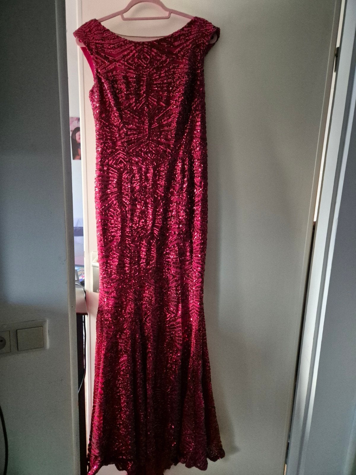 Gala jurk, Maat 38/40 (M), Galajurk, Zwart, Ophalen of Verzenden