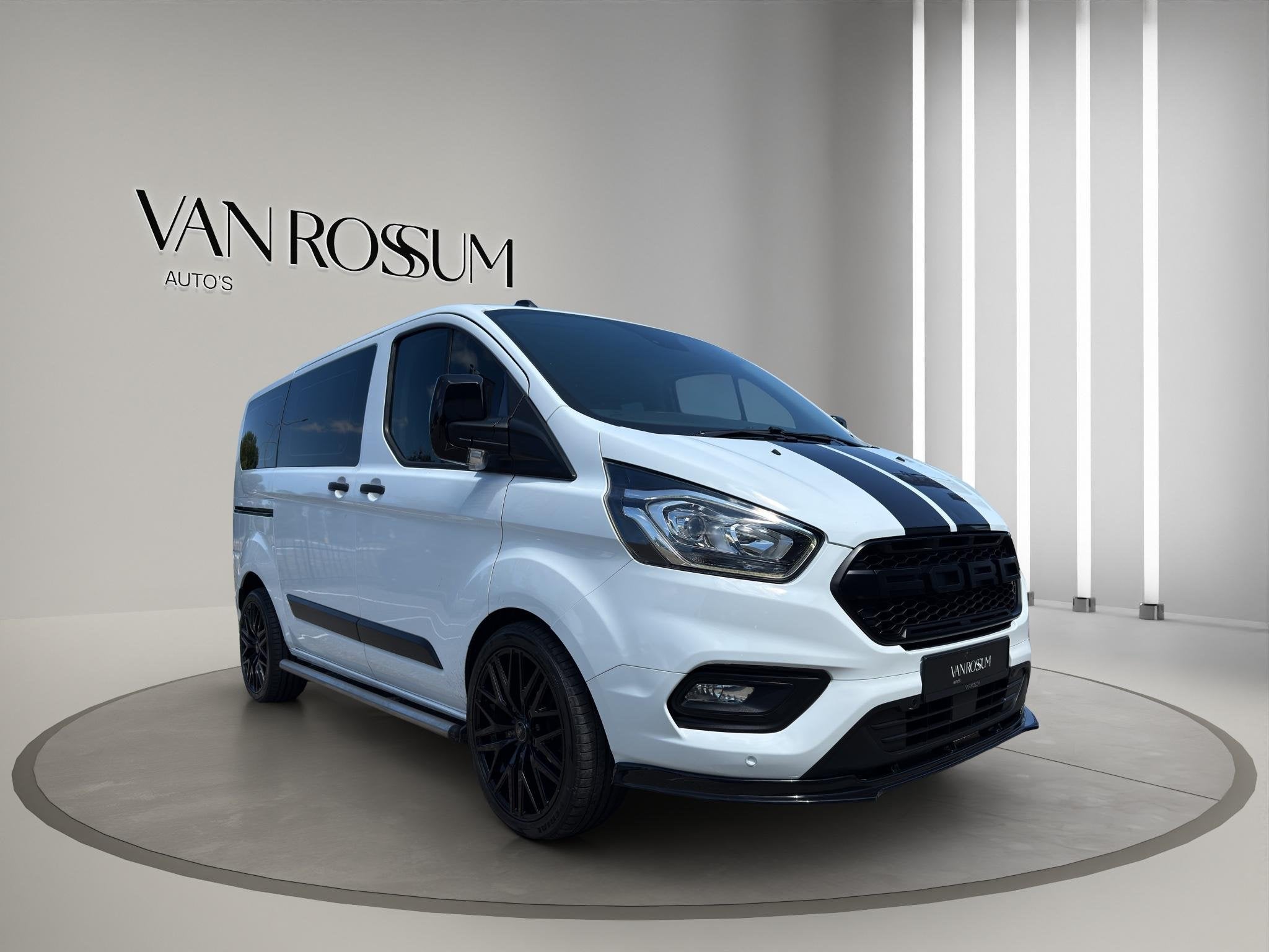 Ford Transit Custom 320 1.0 EcoBoost L1H1 PHEV VR-Edition 9, Gebruikt, Euro 6, Wit, Bedrijf