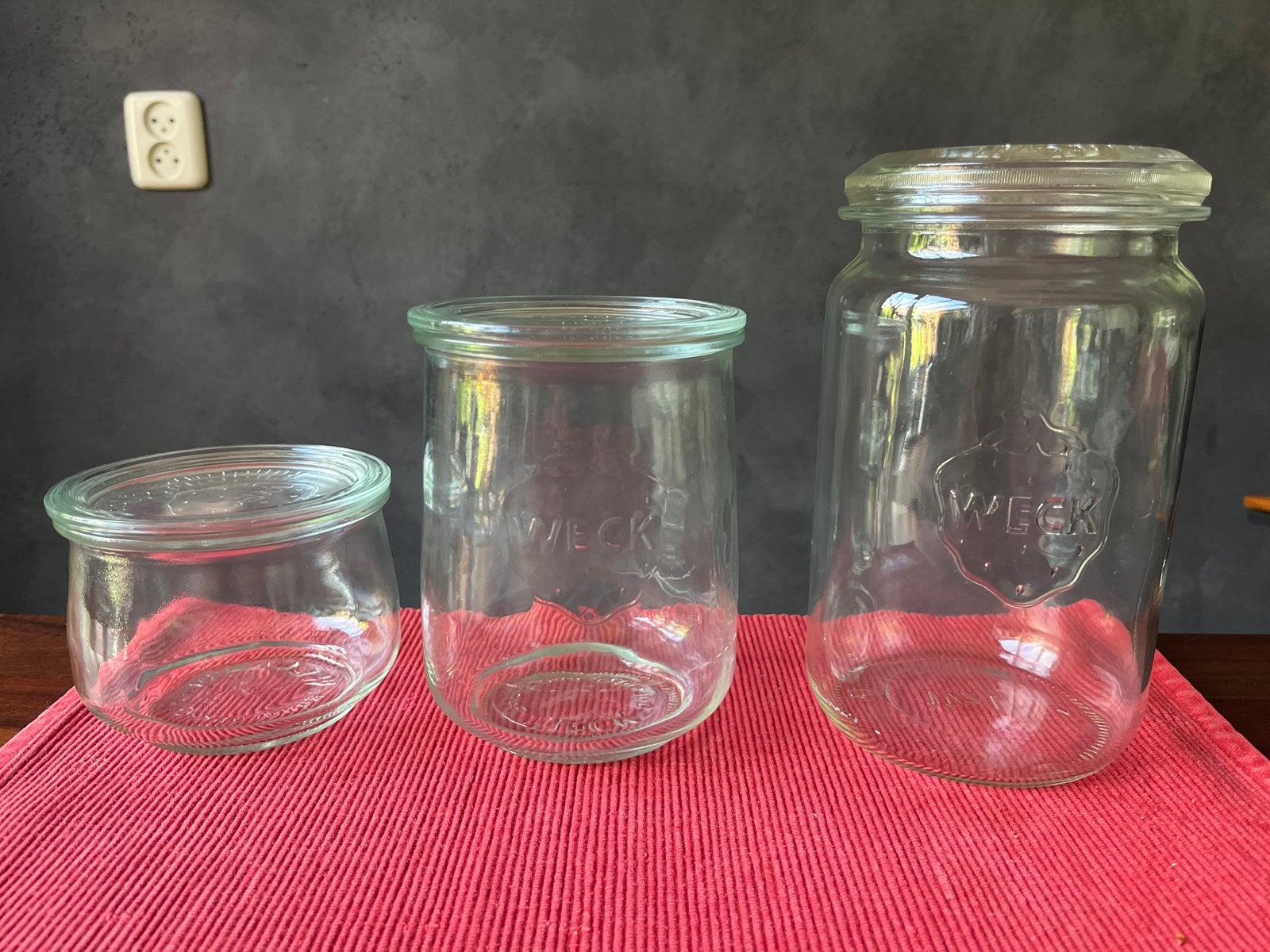 Set van Weckflessen - Diverse Maten, Huis en Inrichting, Keuken | Keukenbenodigdheden, Ophalen, Voorraadpot, Overige merken, Glas