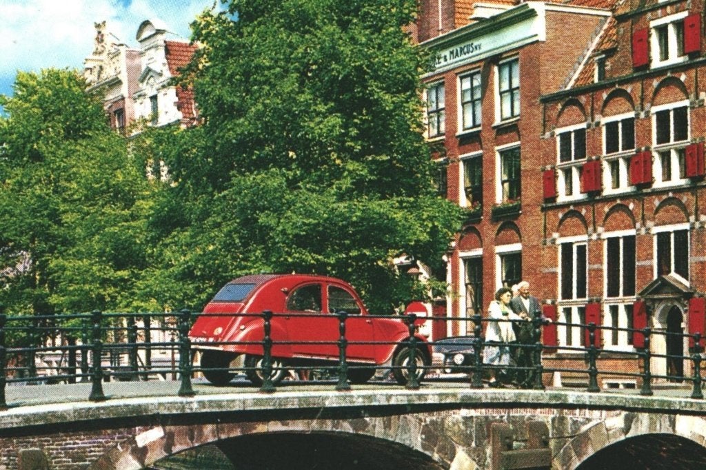 972539	Amsterdam	OZ Voorburgwal	2cv	Onbeschreven, Ophalen of Verzenden, 1960 tot 1980, Ongelopen, Noord-Holland