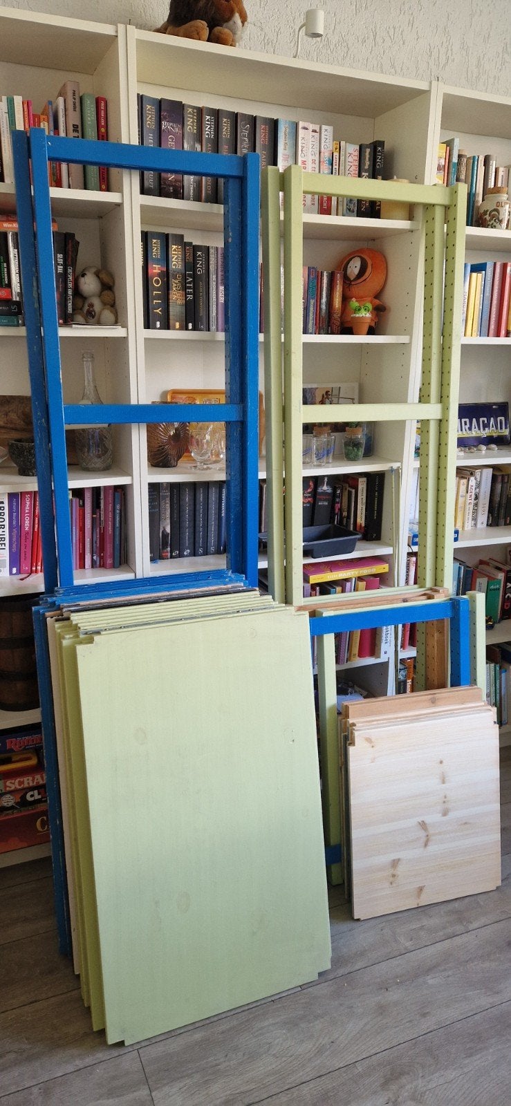 IVAR Ikea planken en staanders, Ophalen, Gebruikt