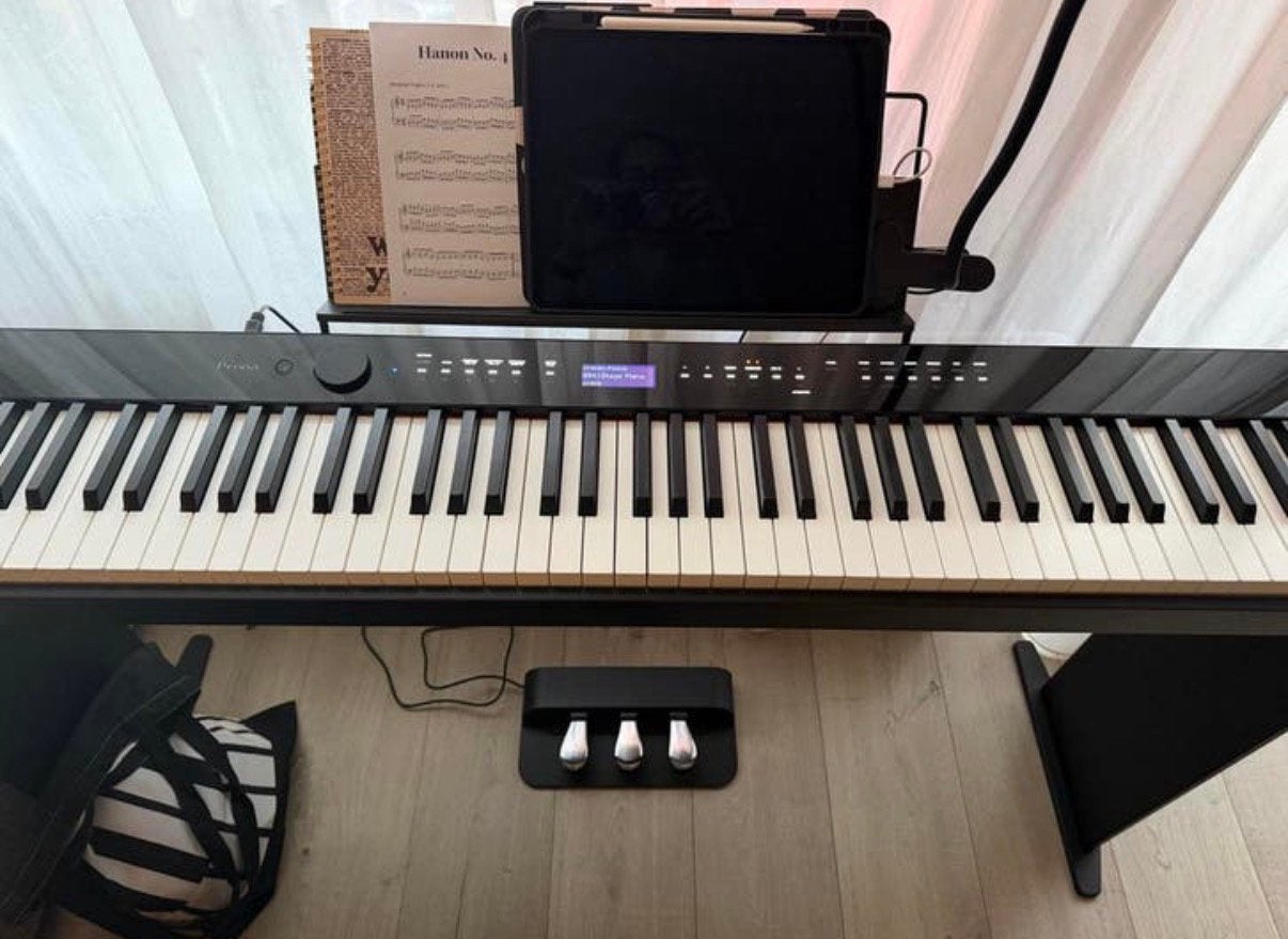 Casio PX-S3100BK digitale piano set + ombouw, Muziek en Instrumenten, Ophalen, Zwart, Digitaal, Zo goed als nieuw