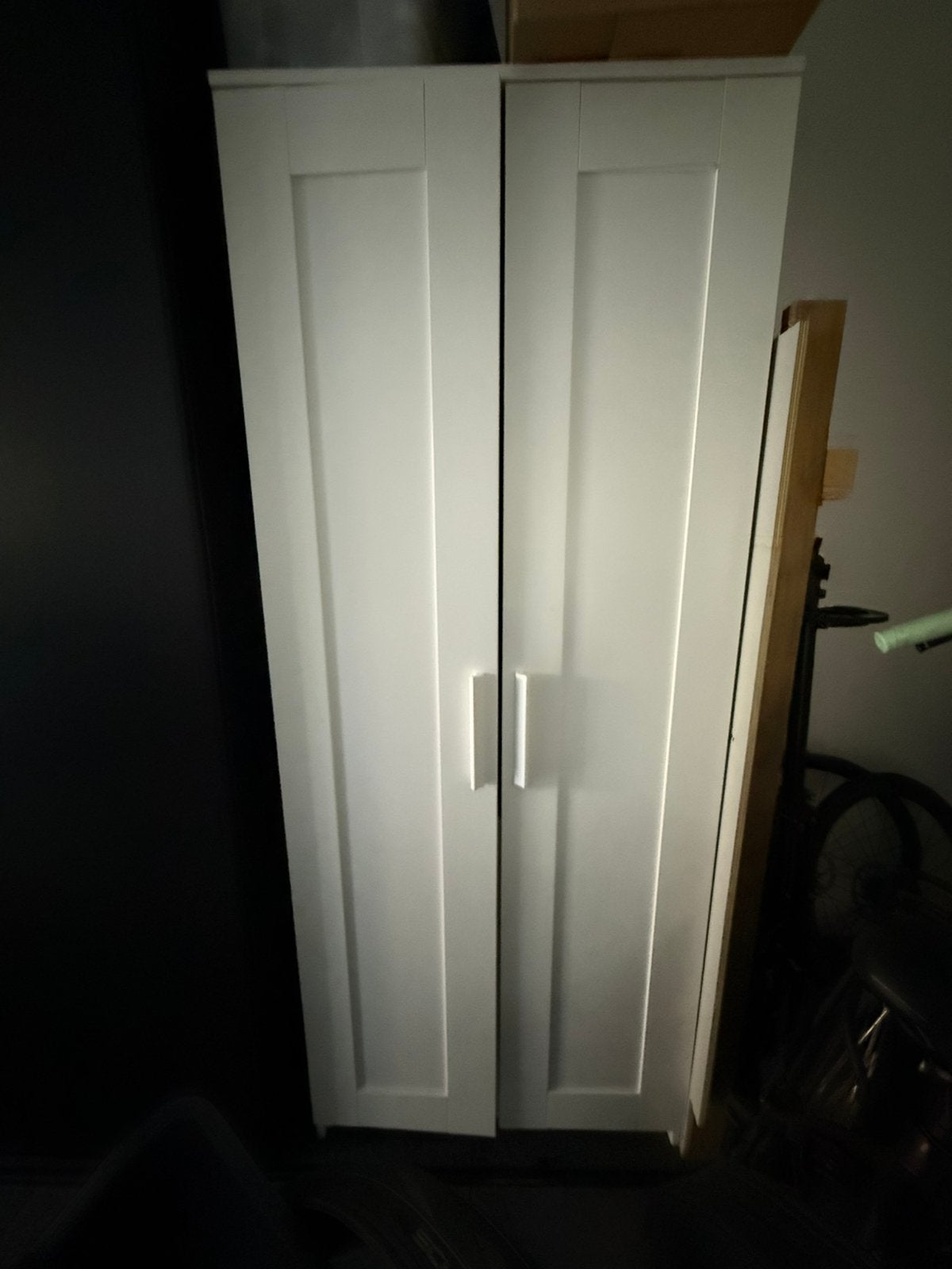 Ikea BRIMNES 78x50x190 cm, Ophalen, 100 tot 150 cm, Zo goed als nieuw, 150 tot 200 cm