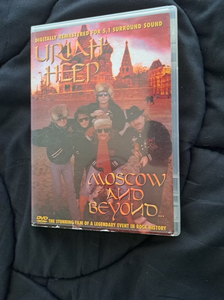 Uriah Heep - Moscow and Beyond, Alle leeftijden, Verzenden, Zo goed als nieuw, Concert