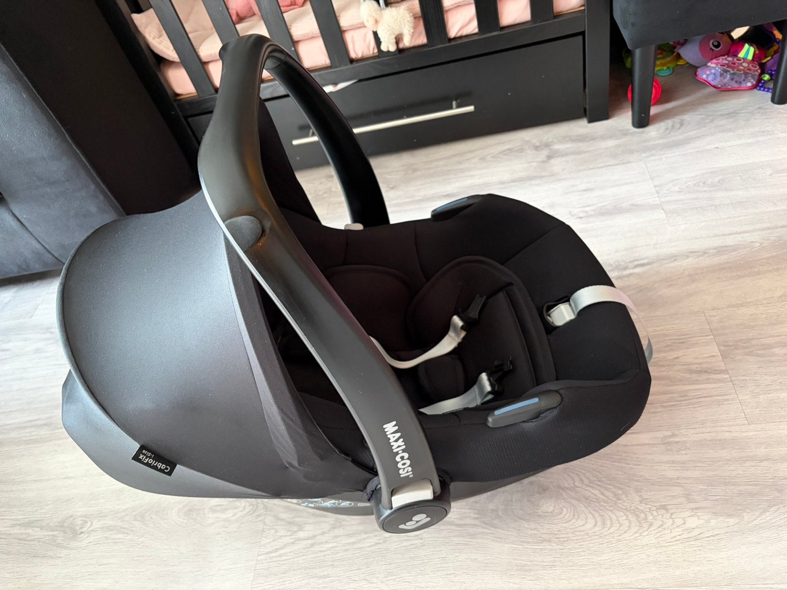 Maxi-cosi cabriofix, Ophalen, Zo goed als nieuw, Isofix, 0 t/m 13 kg