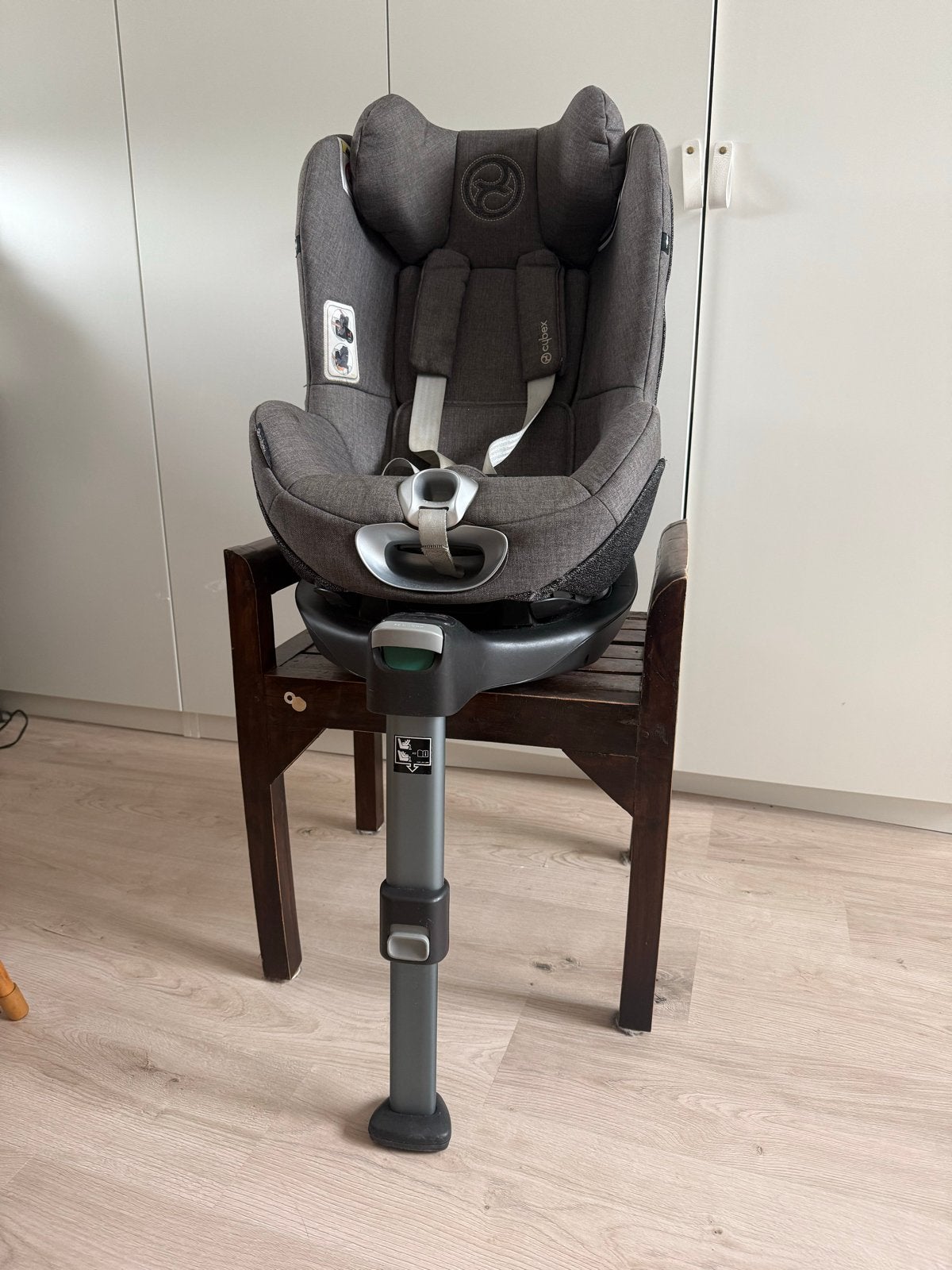 Cybex Sirona Z i-Size autostoel met Isofix base, Kinderen en Baby's, Gebruikt, 0 t/m 18 kg, Verstelbare rugleuning, Isofix