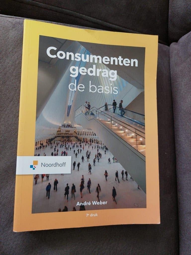 Consumentengedrag De Basis Andre Weber 7e druk 9789001078423, Ophalen of Verzenden, Beta, Zo goed als nieuw, HBO