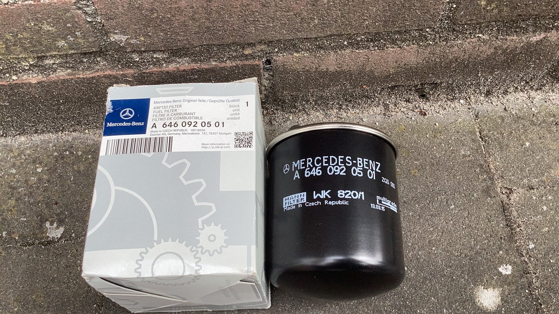 Nieuw Mercedes-Benz Brandstoffilter Diesel A 646 092 05 01, Ophalen, Nieuw, Mercedes-Benz