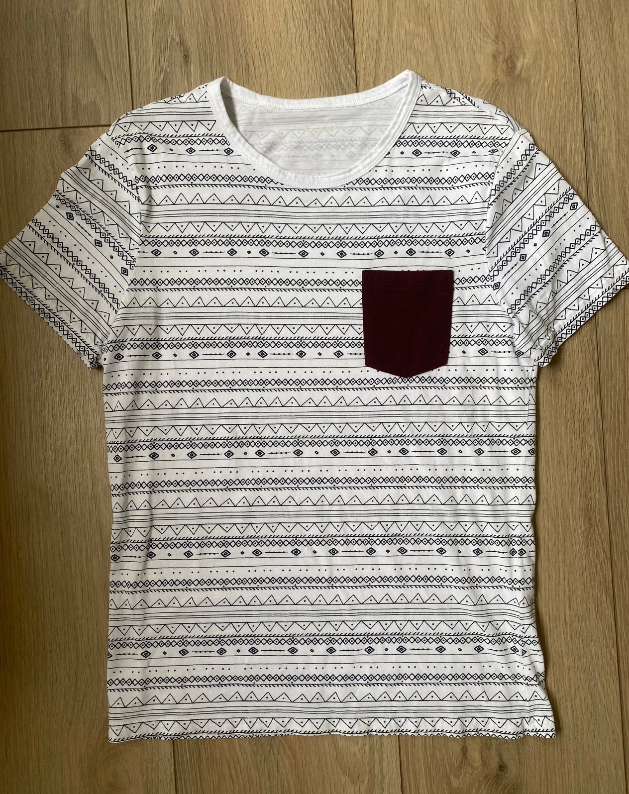 Heren T-shirt, Ophalen of Verzenden, Zo goed als nieuw, Maat 48/50 (M), Wit