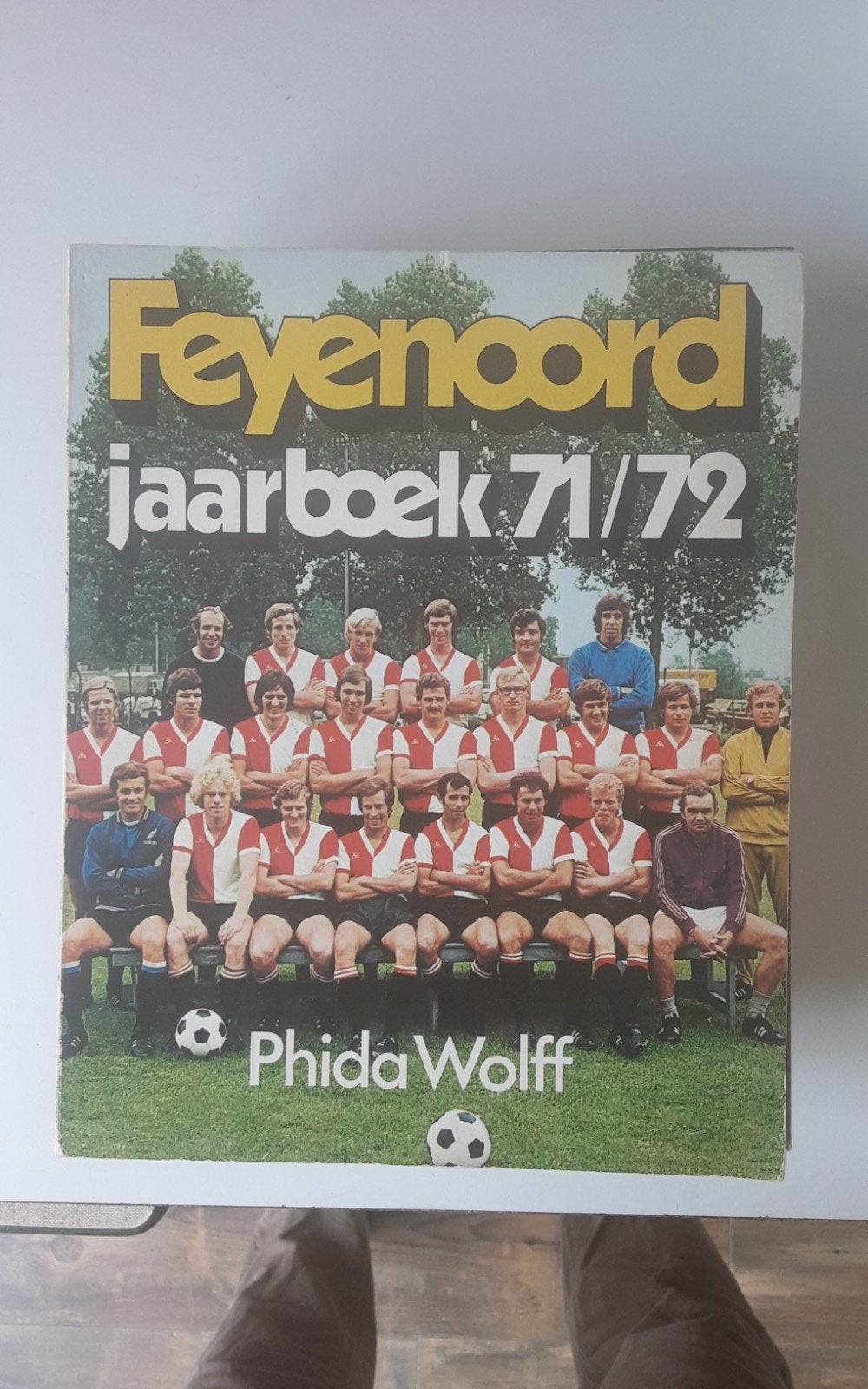 Feyenoord Jaarboek 71/72 - Phida Wolff, Boeken, Ophalen of Verzenden, Gelezen, Phida Wolff, Balsport
