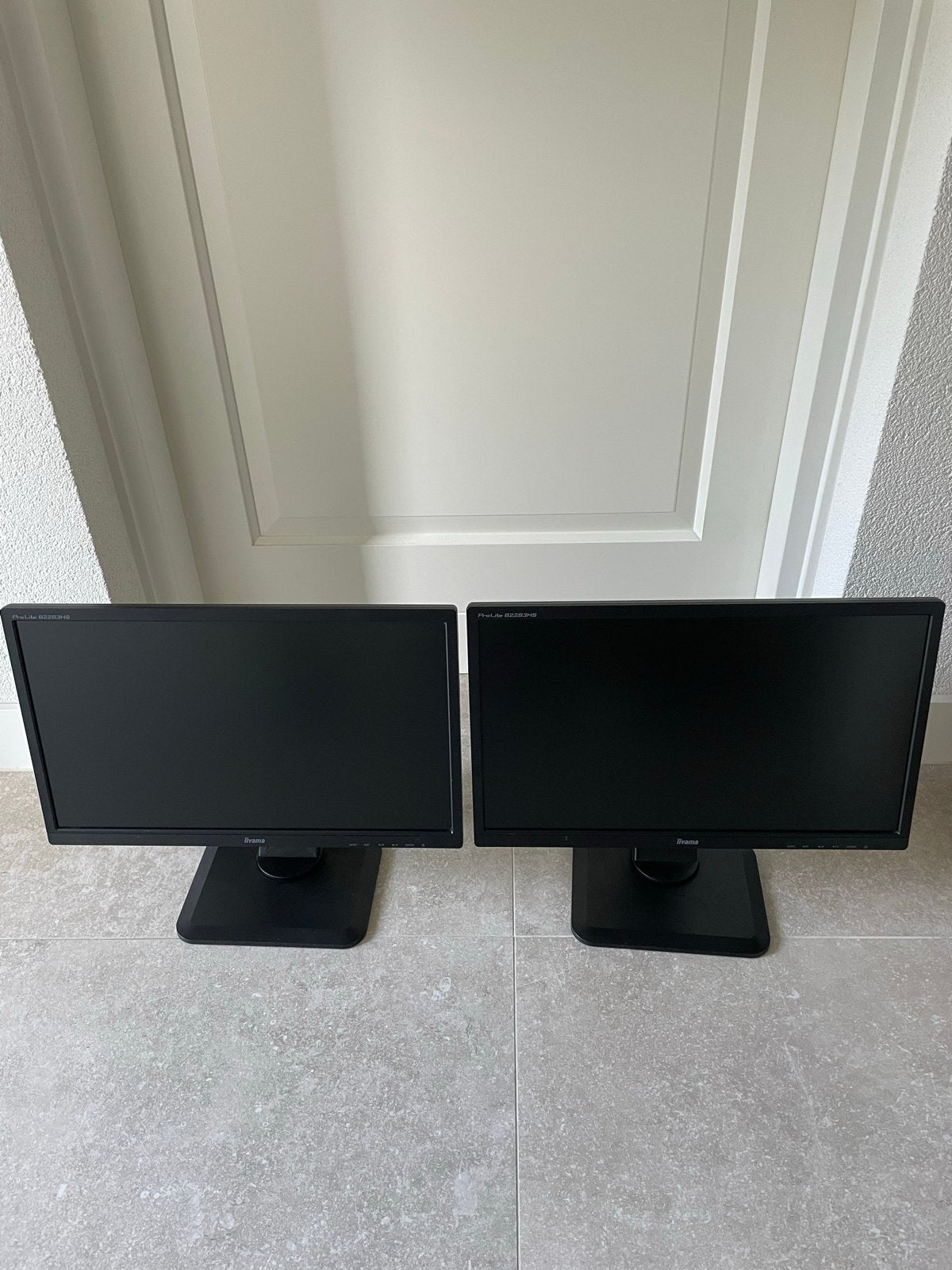 2x Iiyama ProLite B2283HS Full HD Monitoren, Computers en Software, Ophalen of Verzenden, Gebruikt, Full HD, Ingebouwde speakers