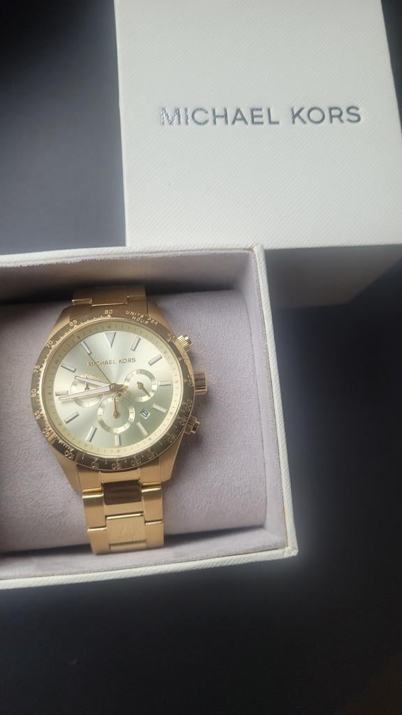 Micheal kors horloge, Sieraden, Tassen en Uiterlijk, Horloges | Heren, Ophalen of Verzenden, Staal, Overige merken