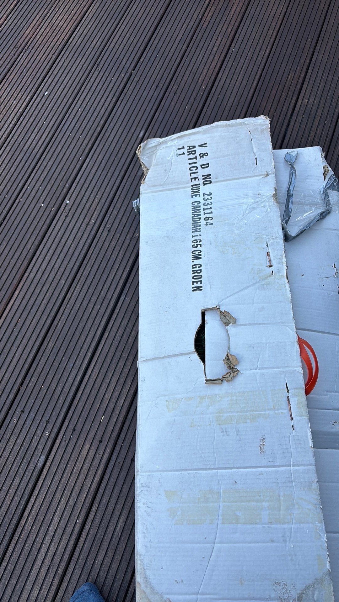 Kerstboom 165cm, Diversen, Kerst, Ophalen, Zo goed als nieuw
