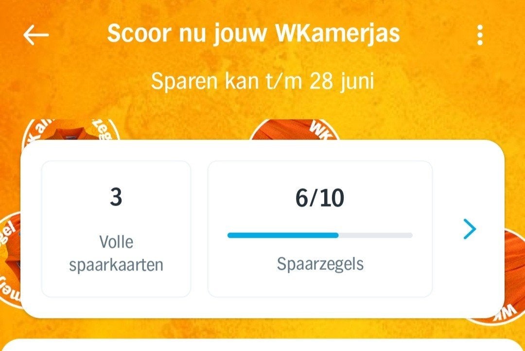 🏀 36 digitale AH WKamerjas zegels 🏀, Albert Heijn, Ophalen
