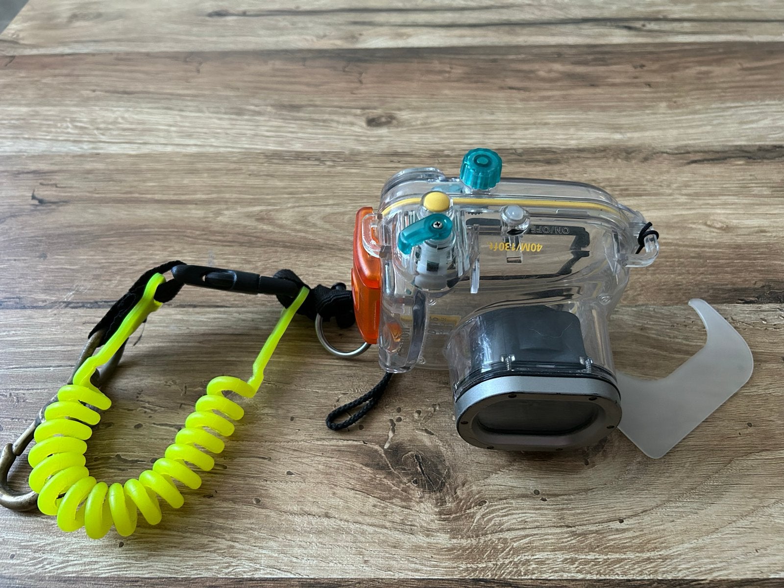 Canon WP-DC16 Onderwaterhuis voor Canon camera's, Inclusief polsband, Ophalen of Verzenden, Meer dan 40 meter, Gebruikt