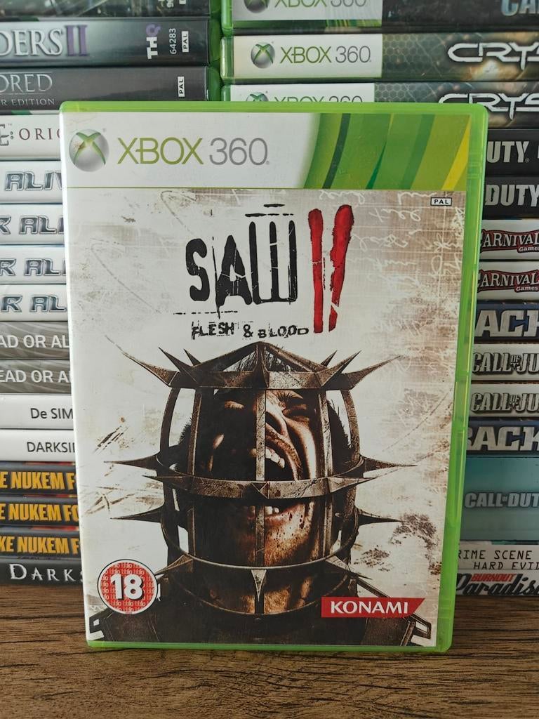 Saw 2 flesh & blood Xbox 360, Spelcomputers en Games, Games | Xbox 360, Vanaf 18 jaar, ., 1 speler, Ophalen of Verzenden