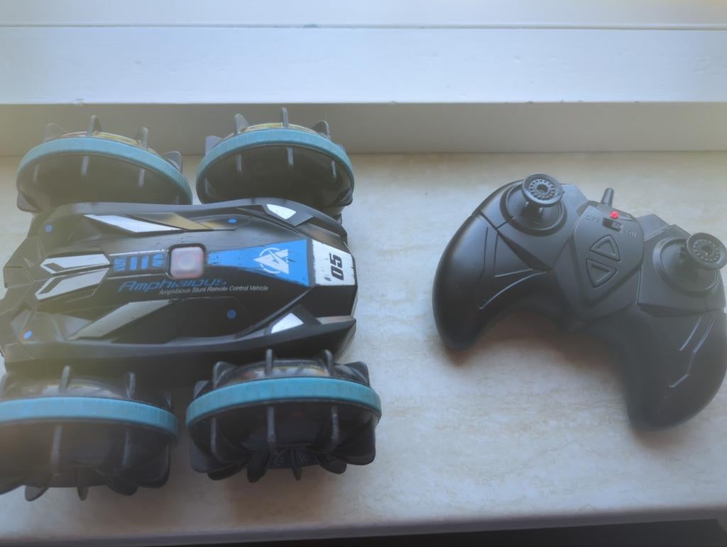 Amfibie RC Race Auto - Rijdt en Vaart!, Elektro, Gebruikt, Auto offroad, Ophalen of Verzenden