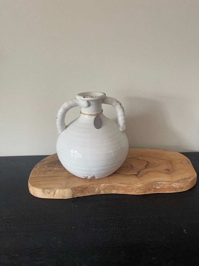 Mooie vaas/ kruik van Riverdale, Ophalen of Verzenden, Zo goed als nieuw, Steen/keramiek, Brocante