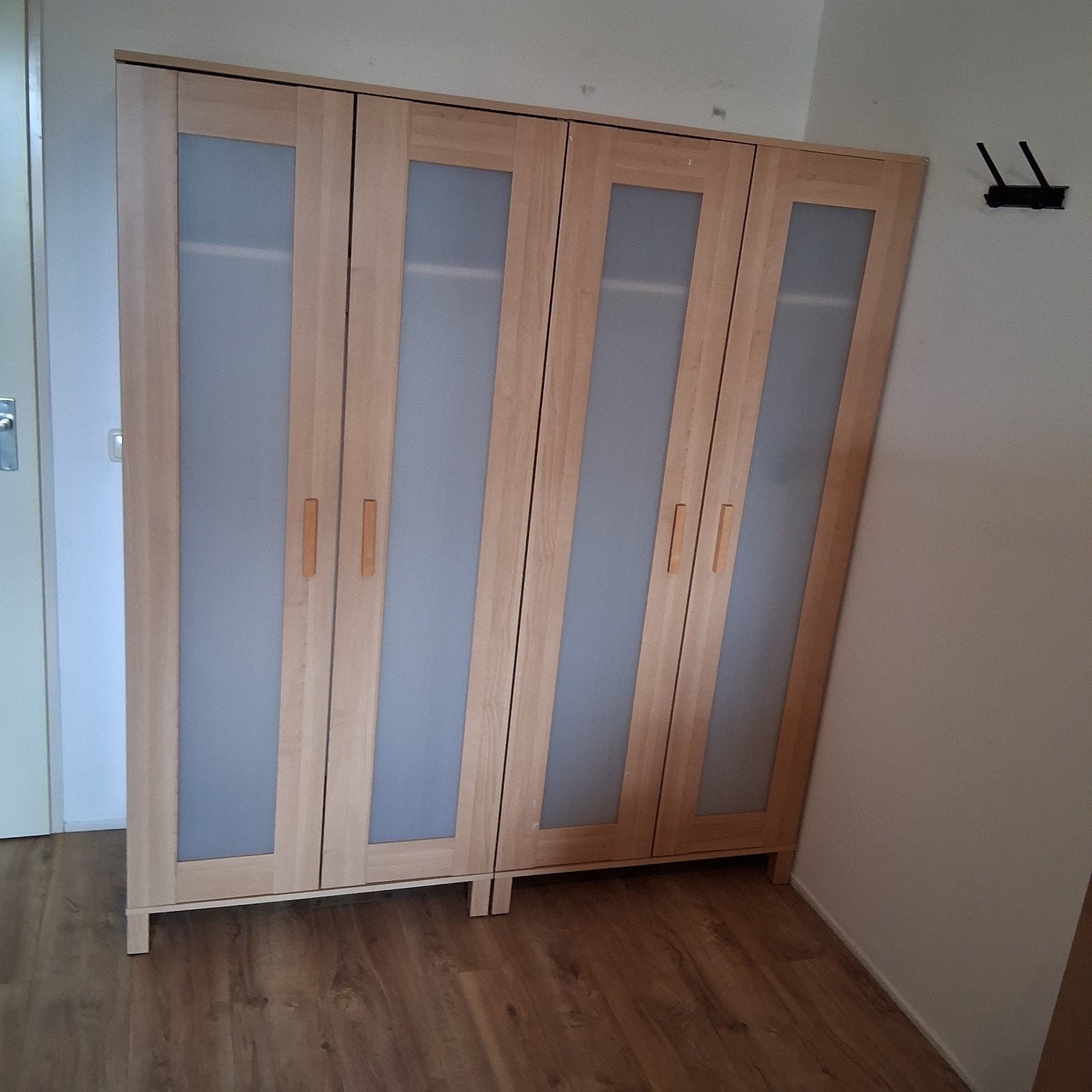 IKEA PAX kledingkast met 2 deuren en hangruimte, Met deur(en), Gebruikt, 150 tot 200 cm, Ophalen of Verzenden