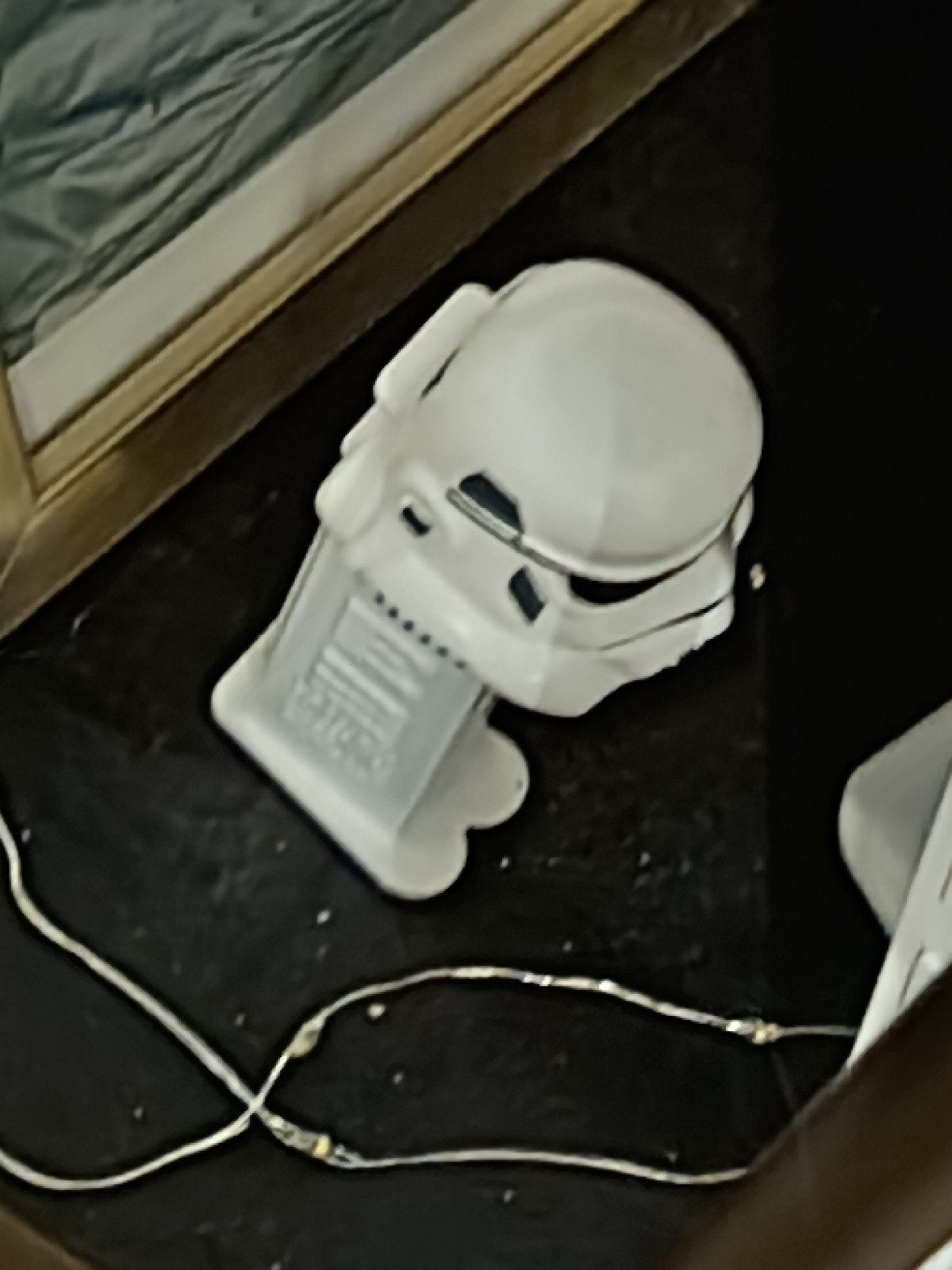 Star Wars Stormtrooper Helm Lamp - Uniek Verzamelobject, Ophalen of Verzenden, Zo goed als nieuw, Gebruiksvoorwerp