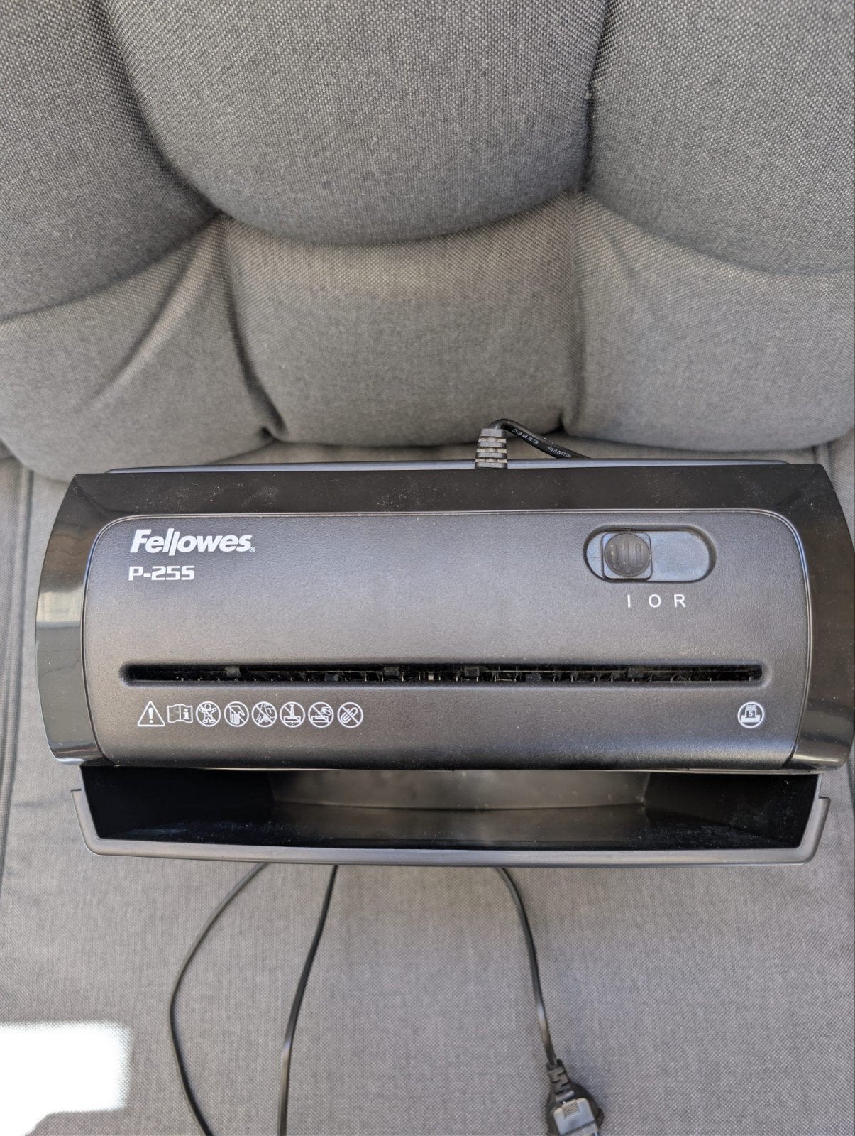Fellowes P-25S Papierversnipperaar, Ophalen of Verzenden, Gebruikt