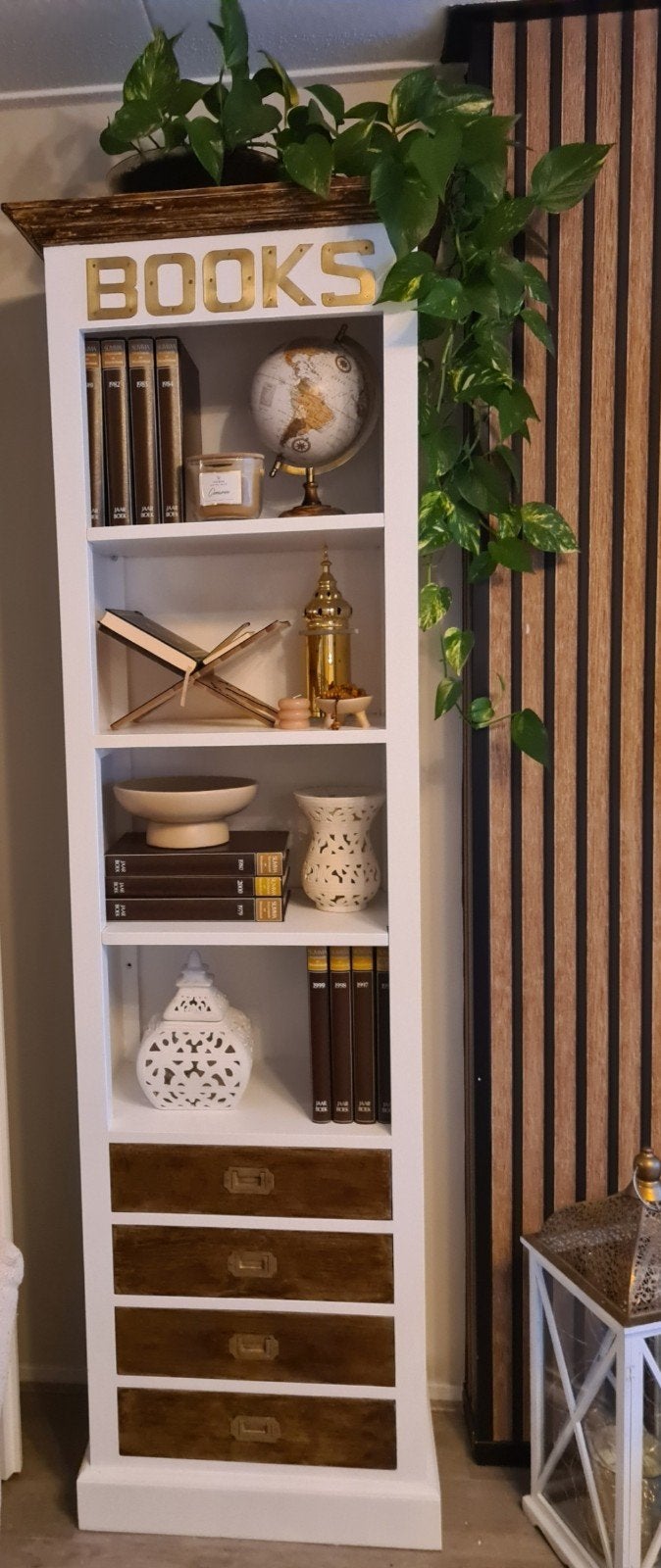 2 identieke degelijke boekenkasten, Ophalen