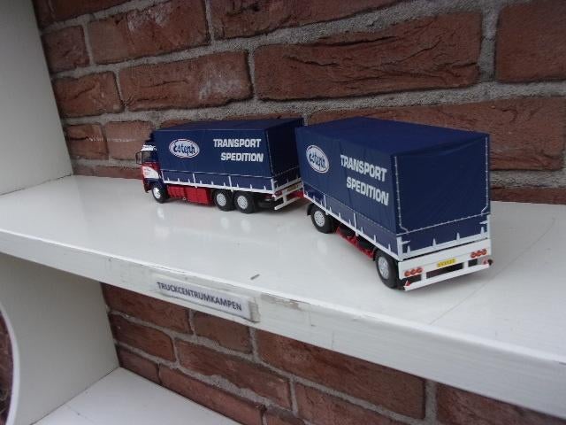 Tekno  Volvo  F89  van  Niels  Pallesen., Hobby en Vrije tijd, Modelauto's | 1:50, Ophalen of Verzenden, Nieuw, Bus of Vrachtwagen